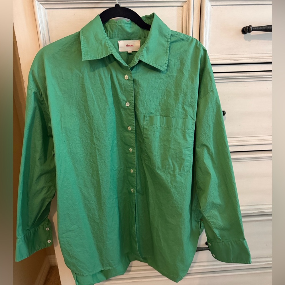 Xirena oversized button up